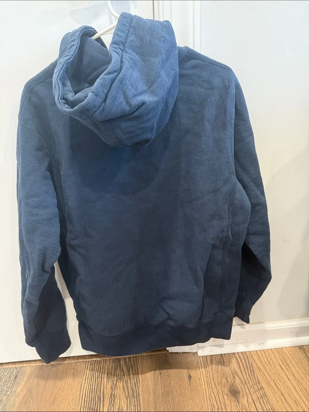 Black Supreme Hoodie with Pink Font - Picture 3 of 5